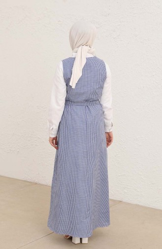 Blue İslamitische Jurk 1808-01