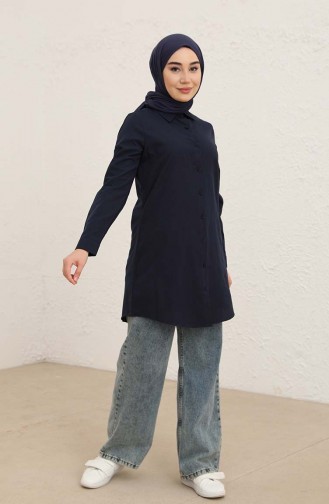 Navy Blue Tuniek 2562-03