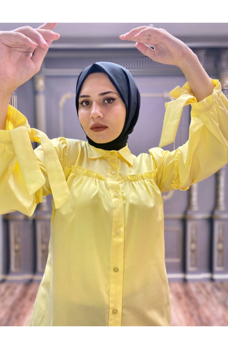 Tunique jaune top