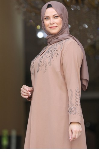 Nerz Hijab-Abendkleider 2427