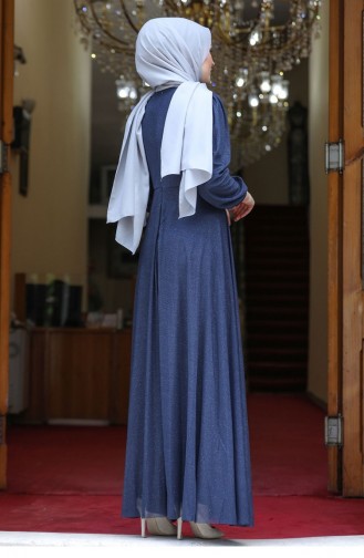 Habillé Hijab Bleu Marine 2484