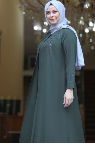 Habillé Hijab Khaki 2510