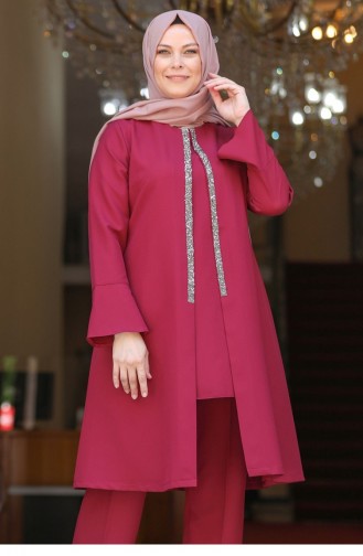 Claret red Sets 2589