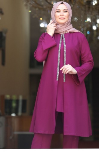 Plum Suit 2592
