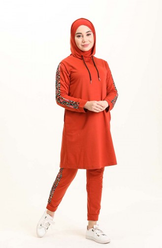 Brick Red Tracksuit 2050-03