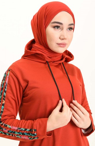 Brick Red Tracksuit 2050-03