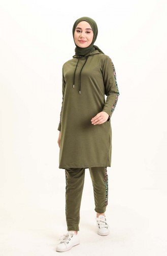 Khaki Tracksuit 2050-02