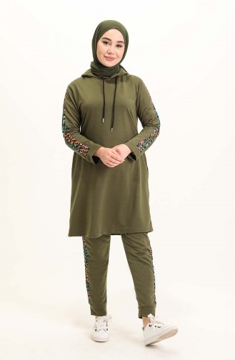 Khaki Tracksuit 2050-02