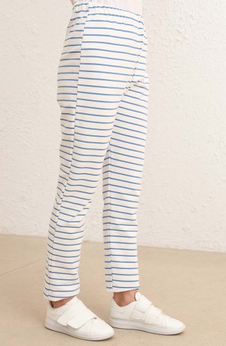 Pantalon Bleu 0261G-01