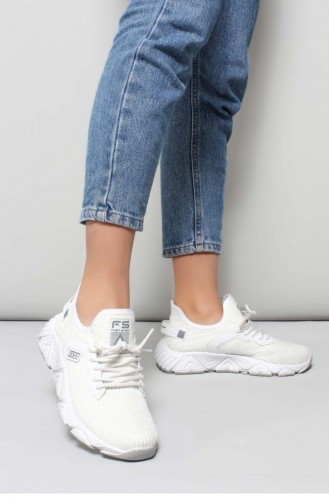 Kadın Sneaker Ayakkabı 925Za40 Beyaz