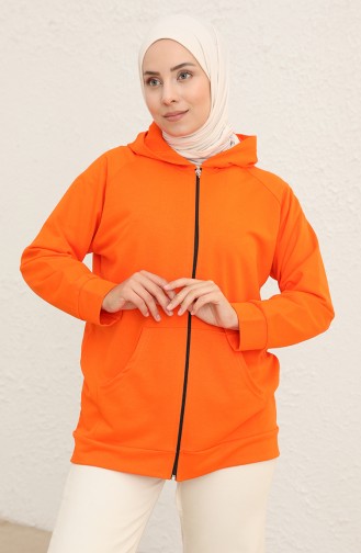 Sweatshirt Orange 1055-03