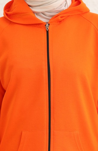 Sweatshirt Orange 1055-03