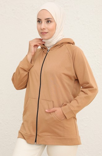 Milk Coffee Sweatshirt 1055-04