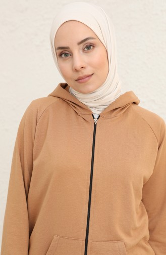 Milk Coffee Sweatshirt 1055-04