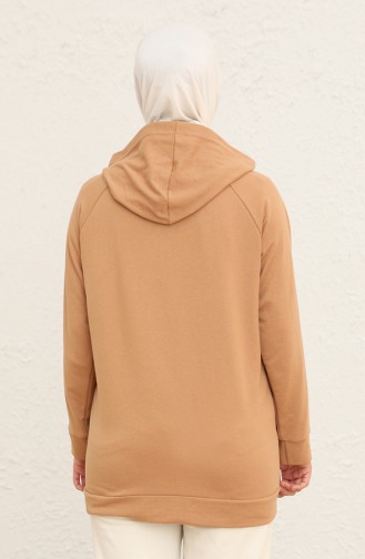 Milk Coffee Sweatshirt 1055-04