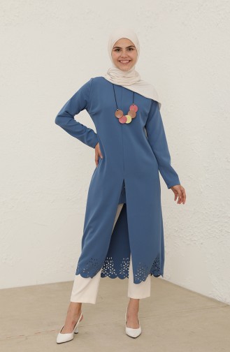 Tofisa Tunic 3546 -01 İndigo 3546 -01