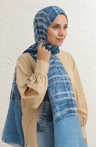 Light Blue Sjaal 13189-11