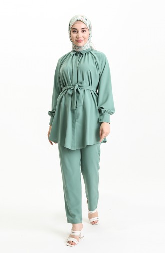 Green Almond Suit 659