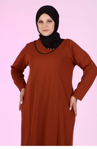 Black Hijab Dress 4756.Kiremit