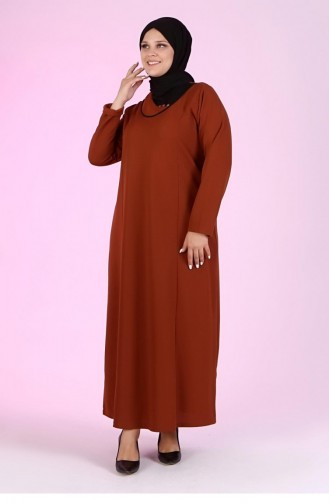 Black Hijab Dress 4756.Kiremit