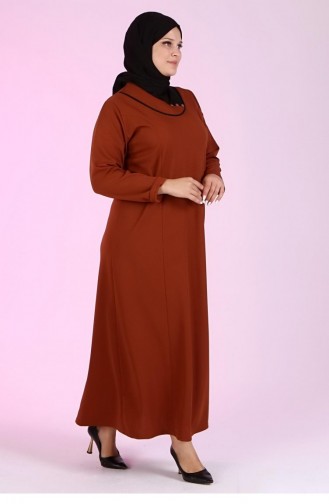 Black Hijab Dress 4756.Kiremit