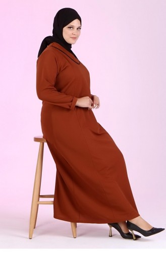 Black Hijab Dress 4756.Kiremit