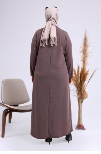 Nerz Hijab Kleider 4756.Vizon