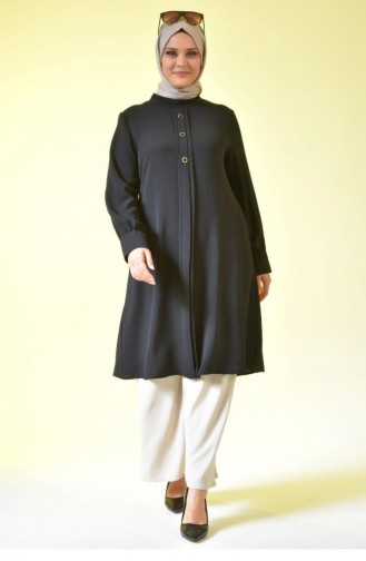 Schwarz Tunikas 4892.Siyah