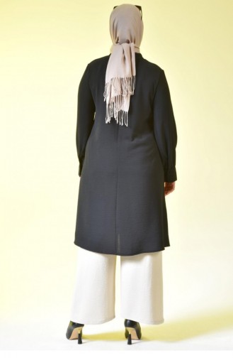 Schwarz Tunikas 4892.Siyah