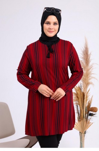 Red Tuniek 4942.Kırmızı