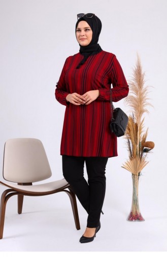 Red Tuniek 4942.Kırmızı