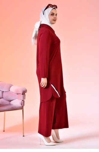 Claret Red Suit 4952.Kırmızı