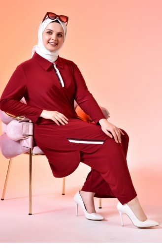 Ensemble Bordeaux 4952.Kırmızı