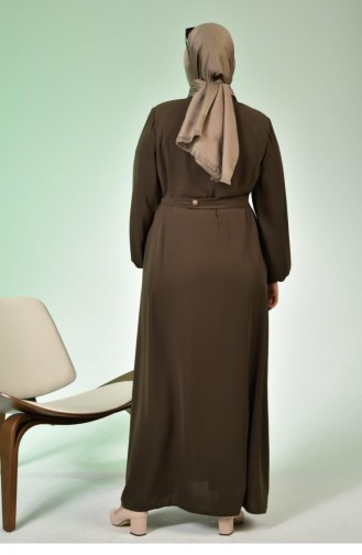 Khaki Abayas 5084.Haki