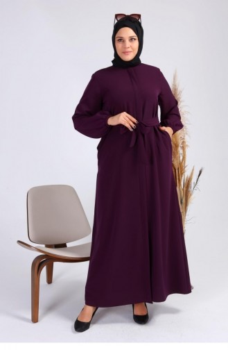 Damson Abaya 5084.Mürdüm