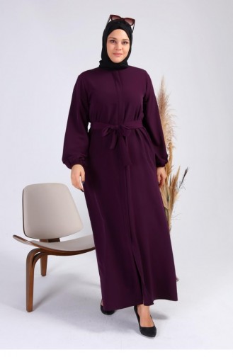 Damson Abaya 5084.Mürdüm