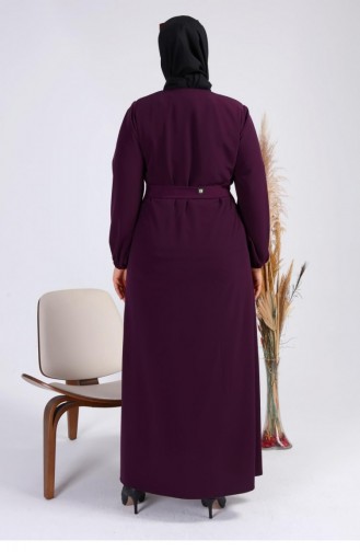 Damson Abaya 5084.Mürdüm