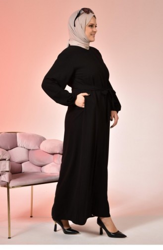 Schwarz Abayas 5084.Siyah