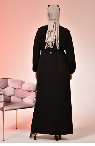 Schwarz Abayas 5084.Siyah