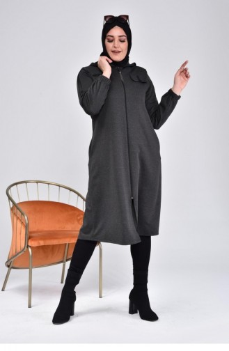 Smoke-Colored Cape 5099.Füme