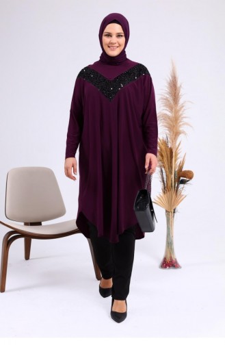 Plum Tunics 7124.Mürdüm