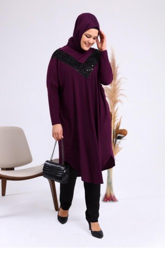 Plum Tunics 7124.Mürdüm