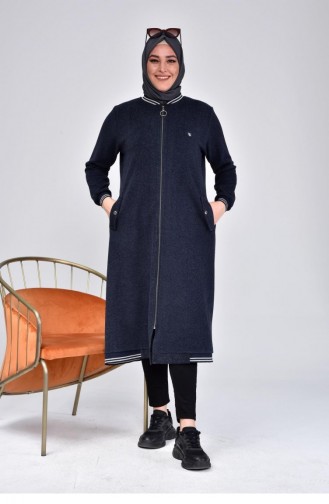 Dunkelblau Cape 8104.Lacivert