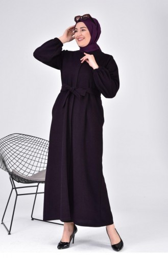 Plum Coat 8105.Mürdüm