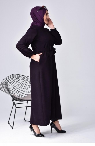 Plum Coat 8105.Mürdüm