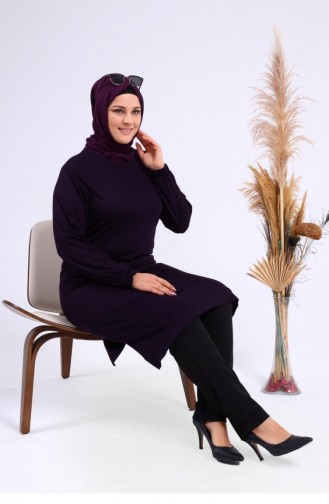 Plum Tunics 8145.Mürdüm