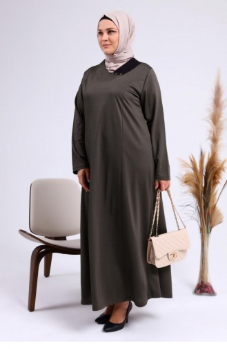 Nerz Hijab Kleider 8149.Vizon