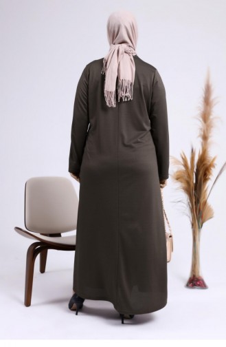 Nerz Hijab Kleider 8149.Vizon