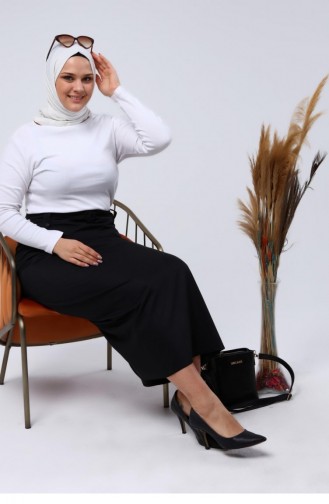 تنورة أسود 8155.Siyah