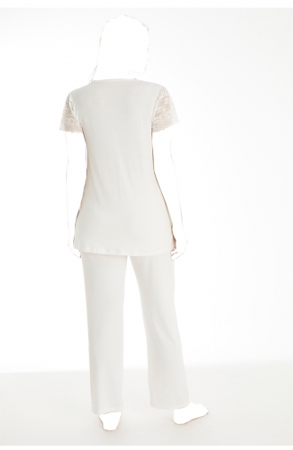 White Pyjama 4110-01